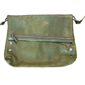 Hammitt large vip evergreen crossbody leather embossed luxury rare bag
